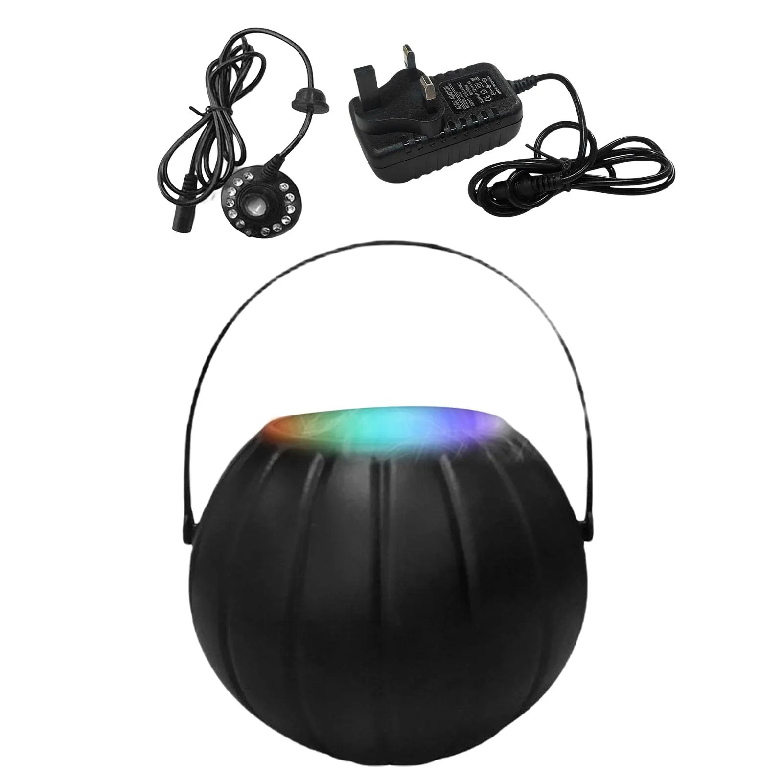 ATORSE® Witch Pot Fog Machine Color Changing for Birdbath Rockery