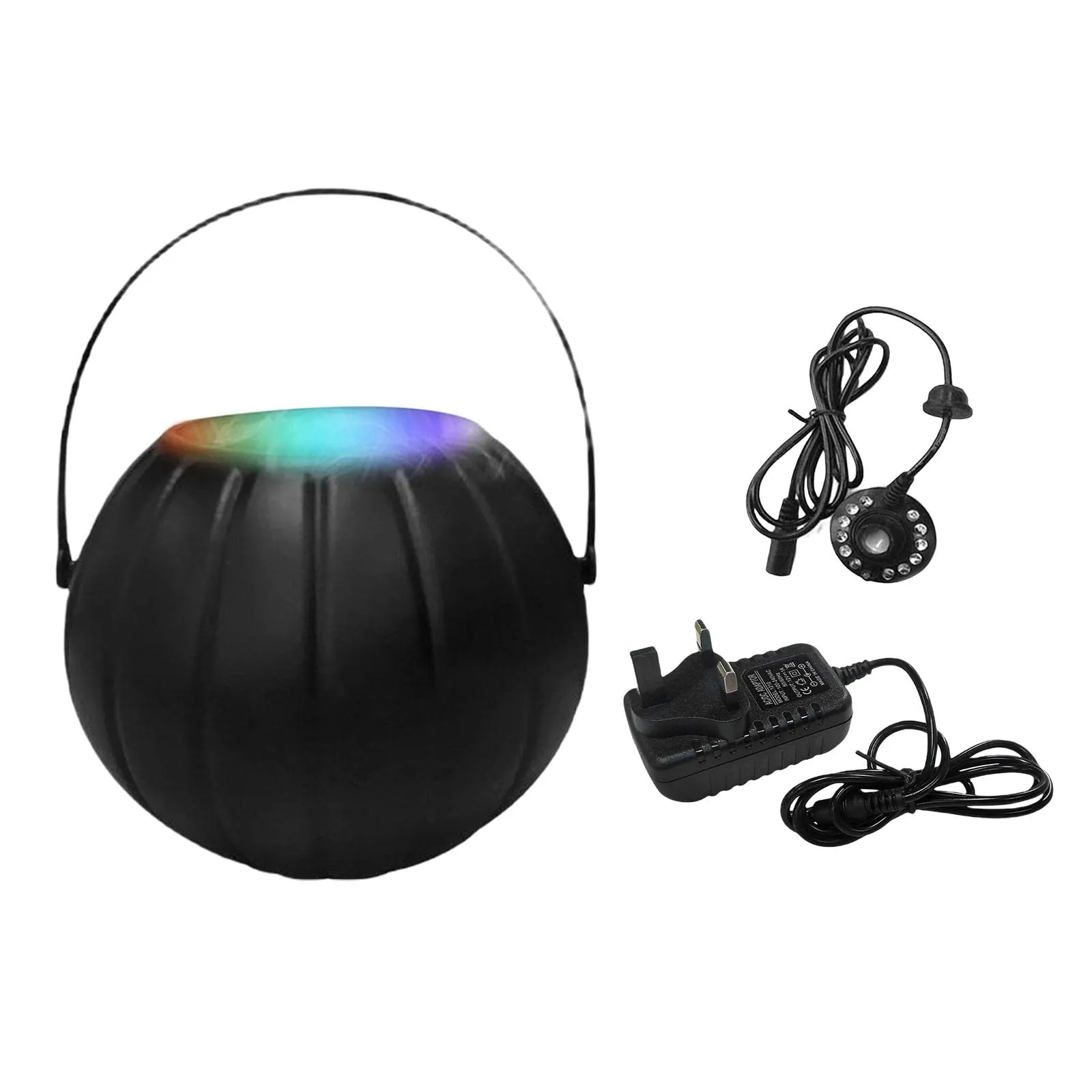 ATORSE® Witch Pot Fog Machine Color Changing for Birdbath Rockery