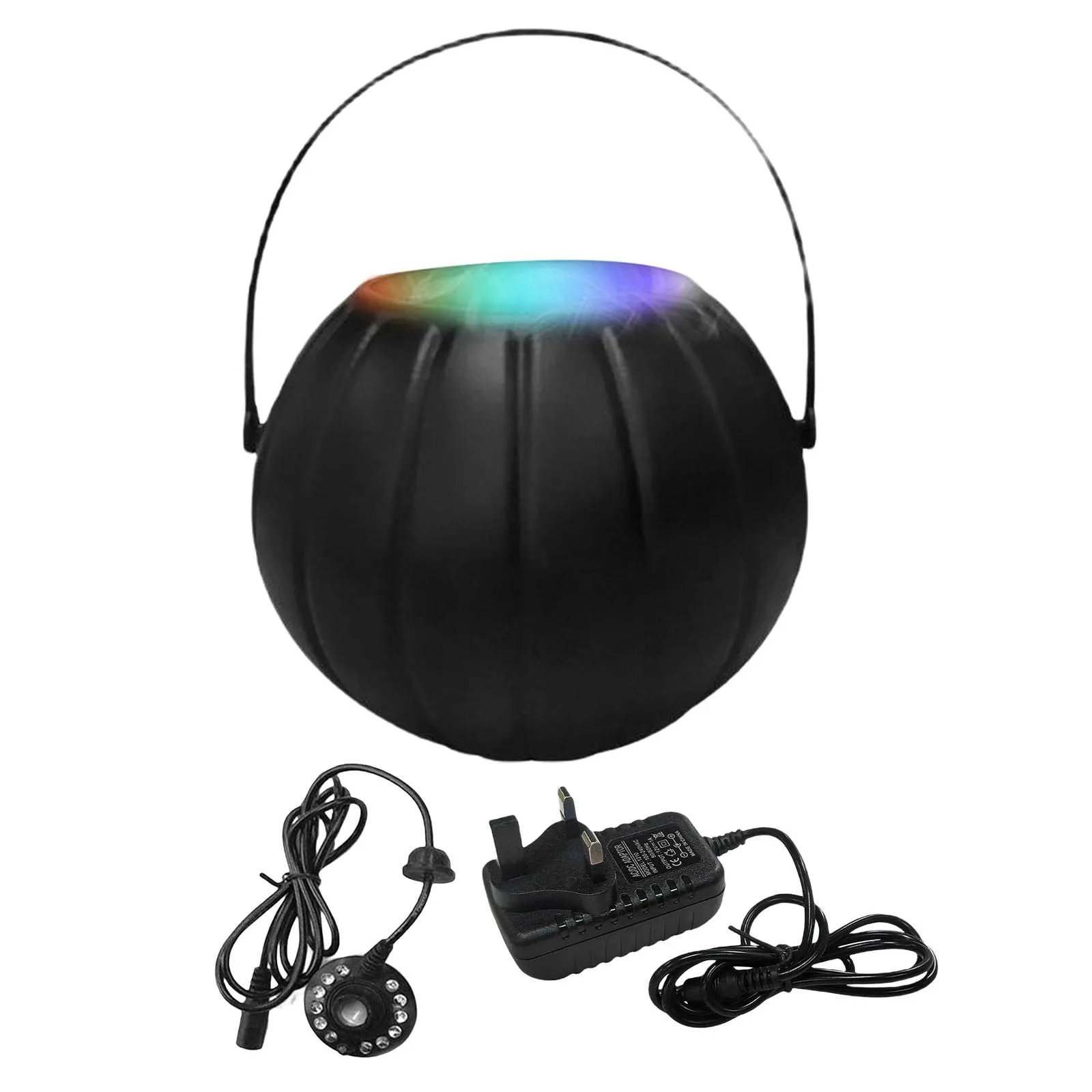 ATORSE® Witch Pot Fog Machine Color Changing for Birdbath Rockery