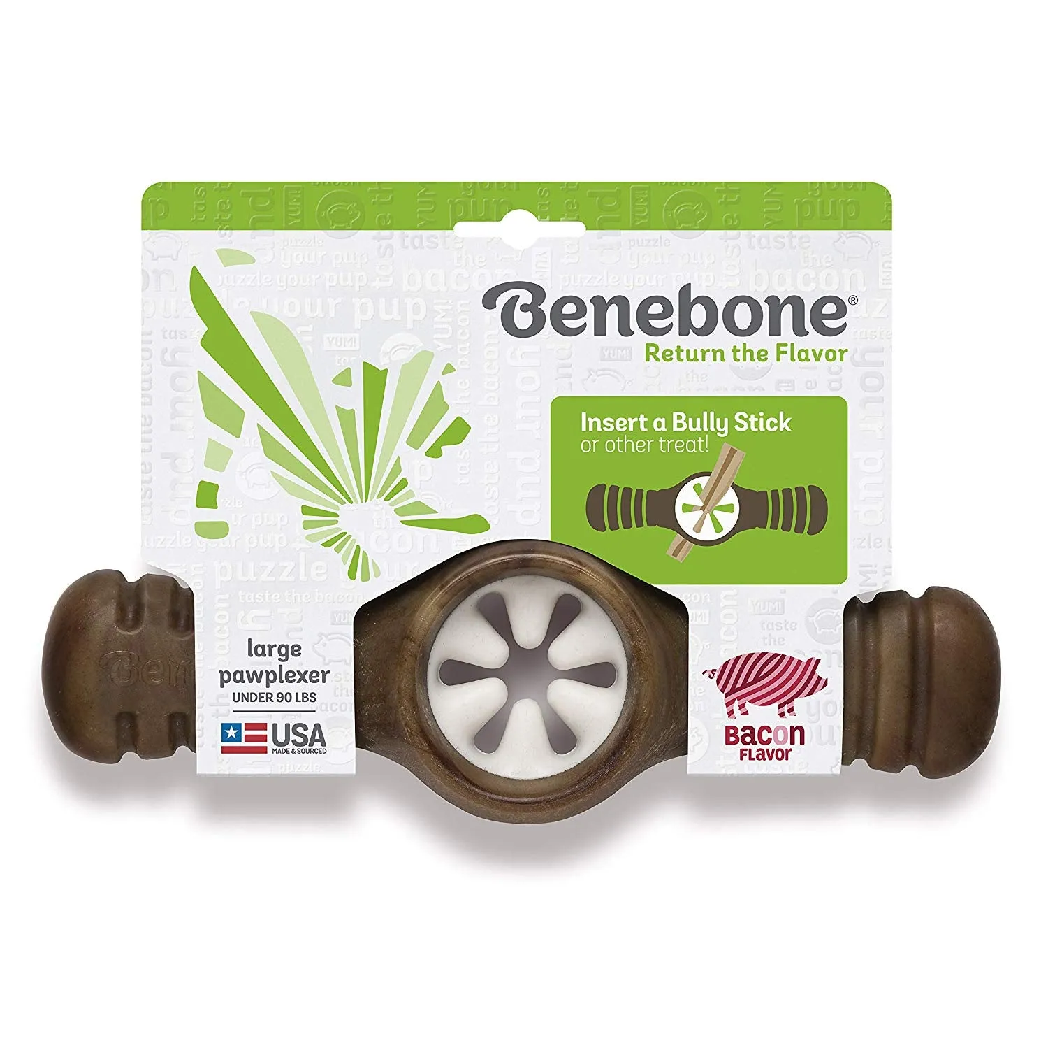 Benebone Pawplexer Bacon Flavor