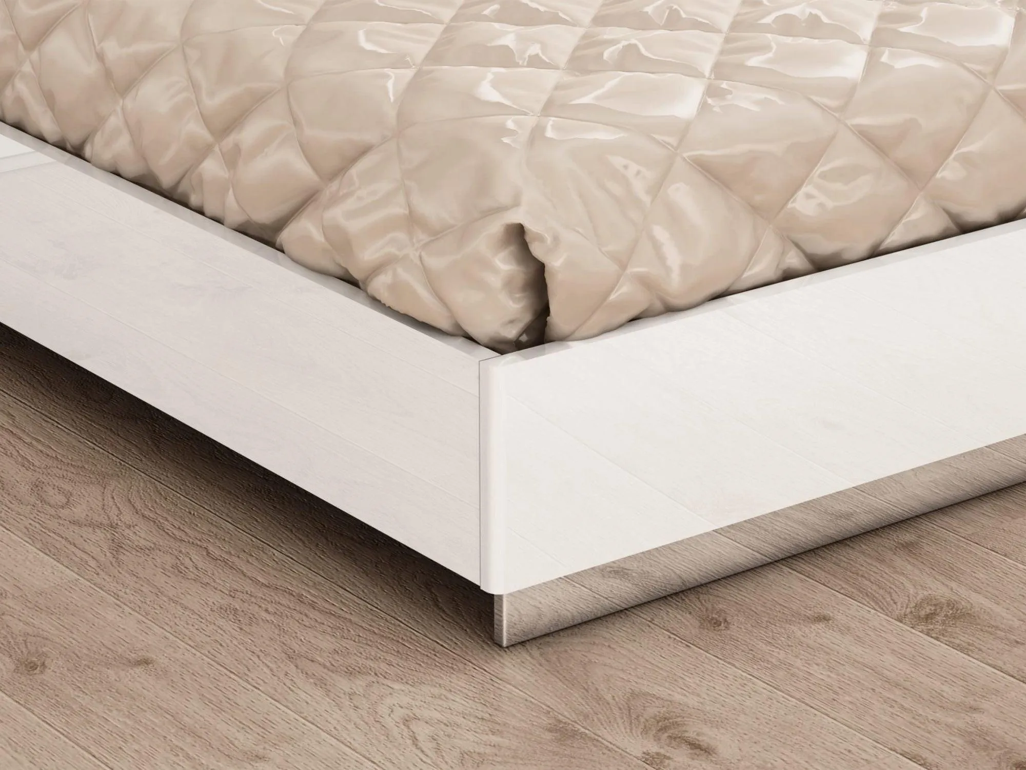 Daisy Bed Queen White