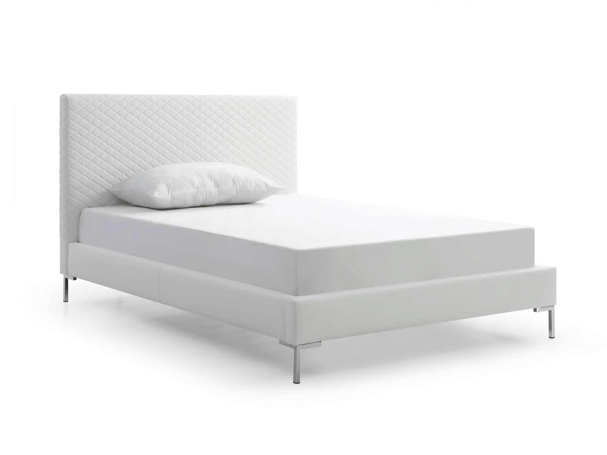 Eliza Faux Leather Upholstered Bed