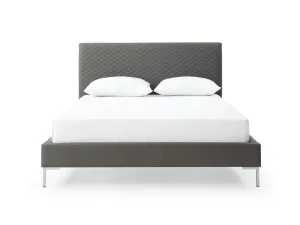 Eliza Faux Leather Upholstered Bed