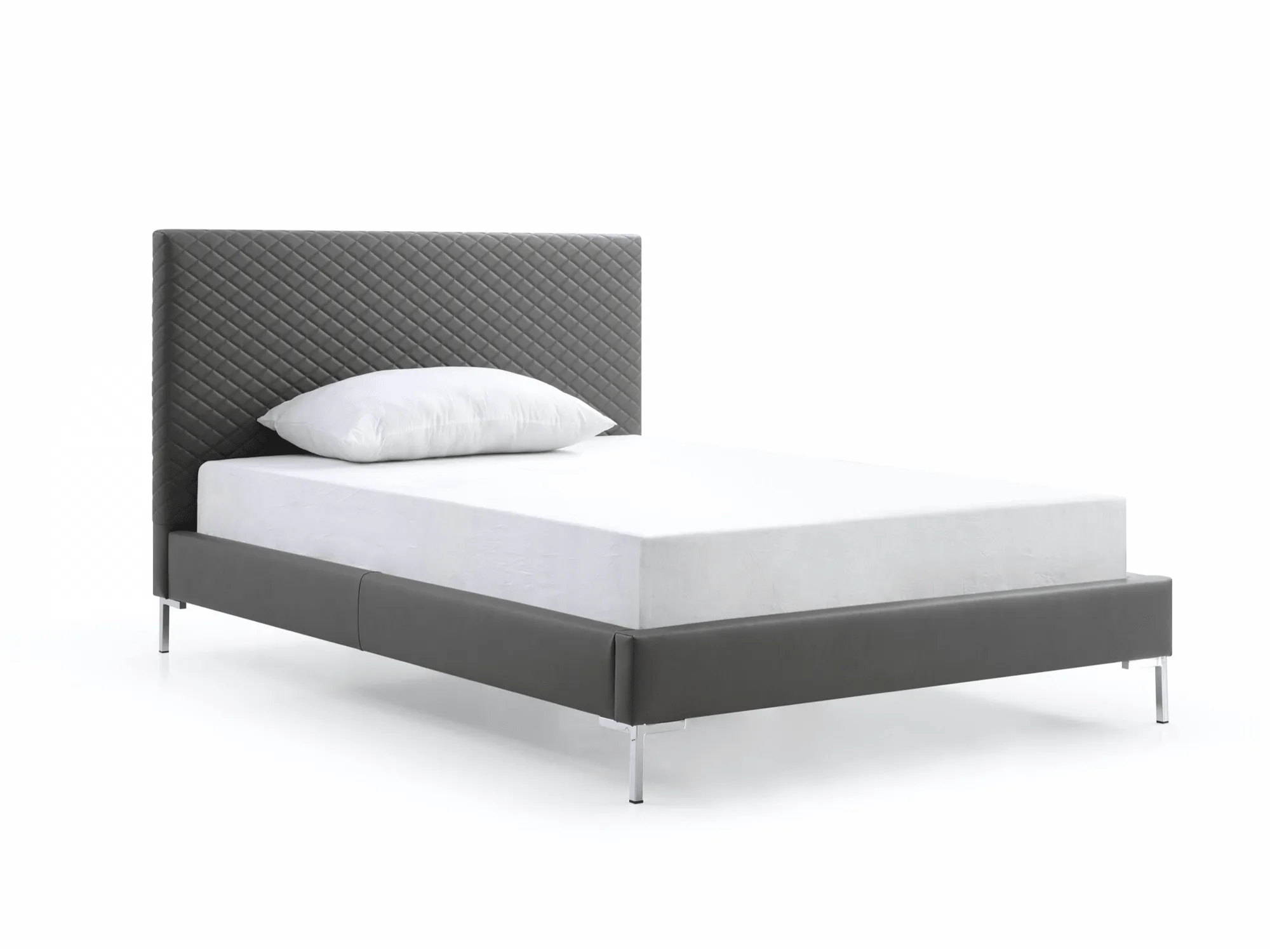 Eliza Faux Leather Upholstered Bed
