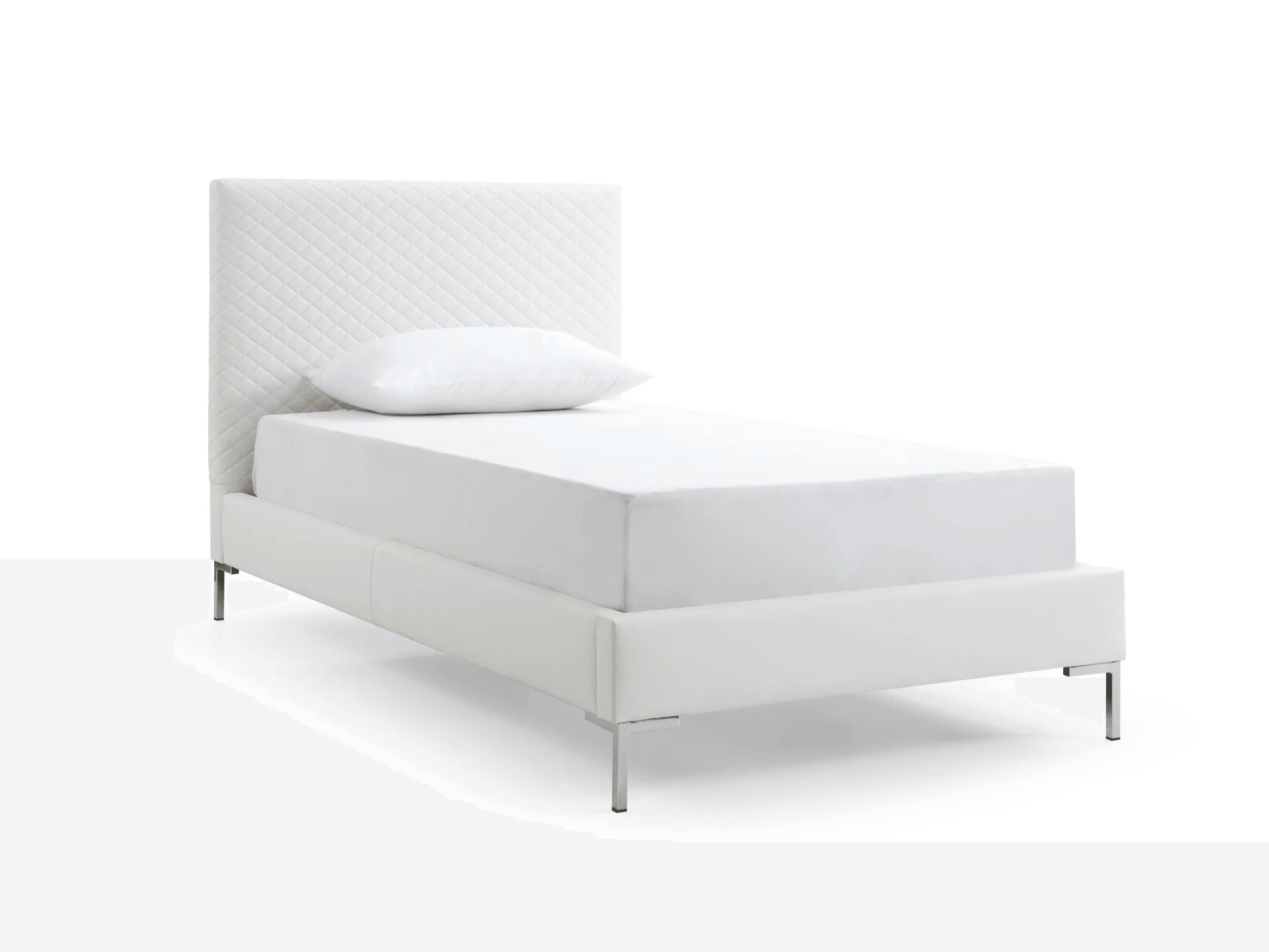 Eliza Faux Leather Upholstered Bed