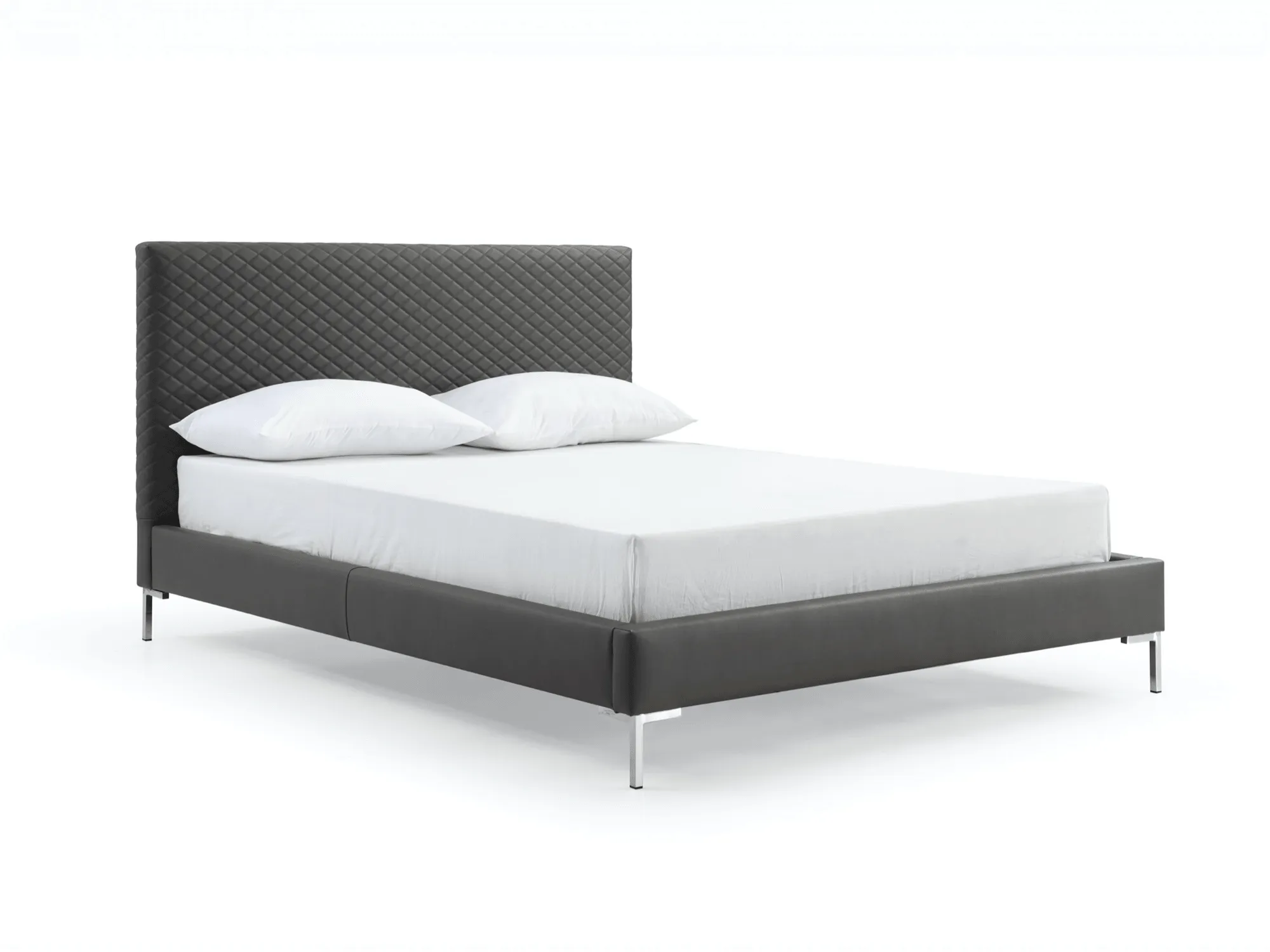 Eliza Faux Leather Upholstered Bed