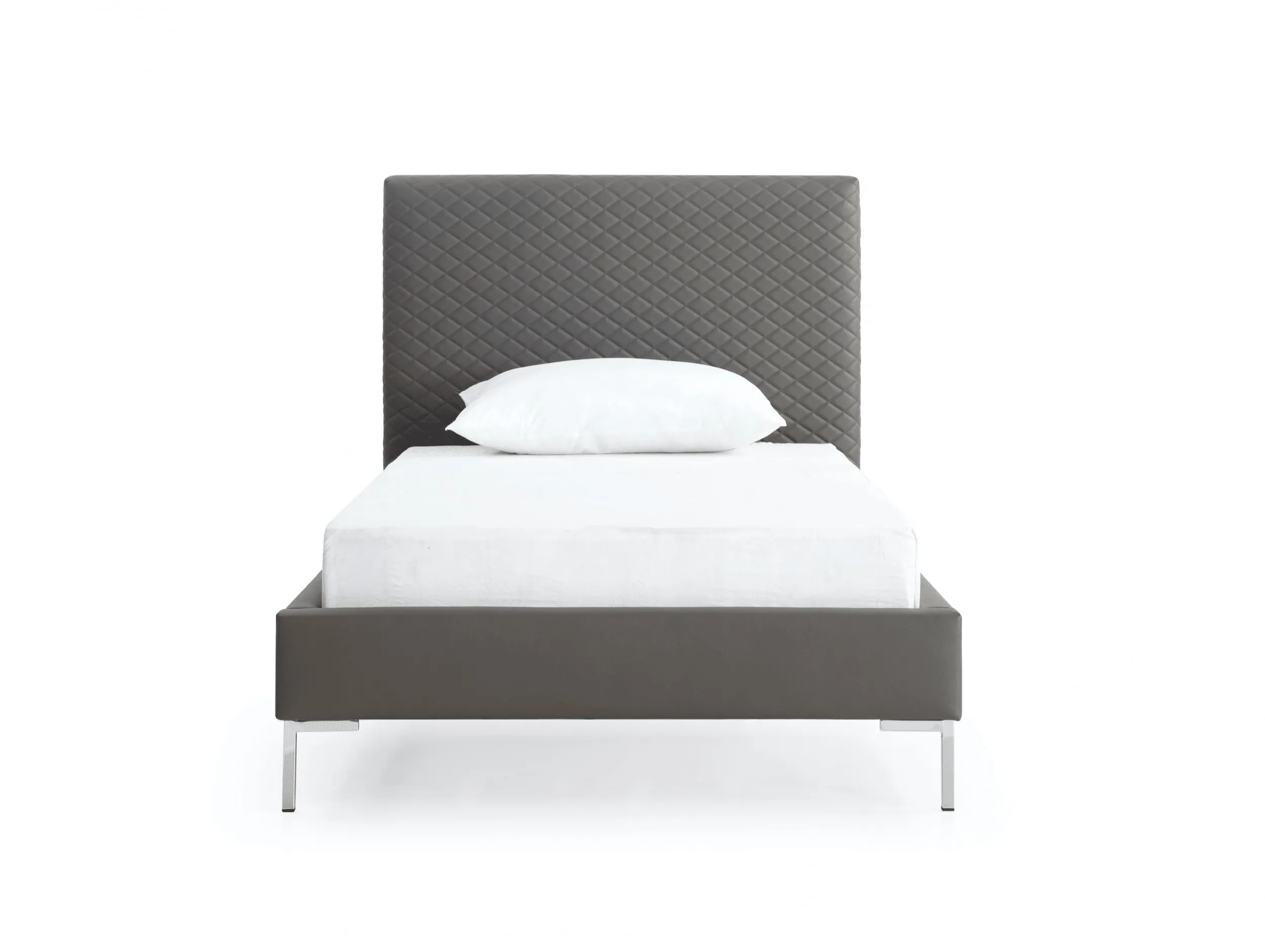 Eliza Faux Leather Upholstered Bed