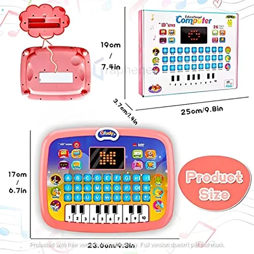 Graphene Educational Learning Kids Laptop Tablet Computer with Music and Fun Activities, Engaging Learning Toy for Toddlers| Ideal Educational Laptop with Games, Colorful