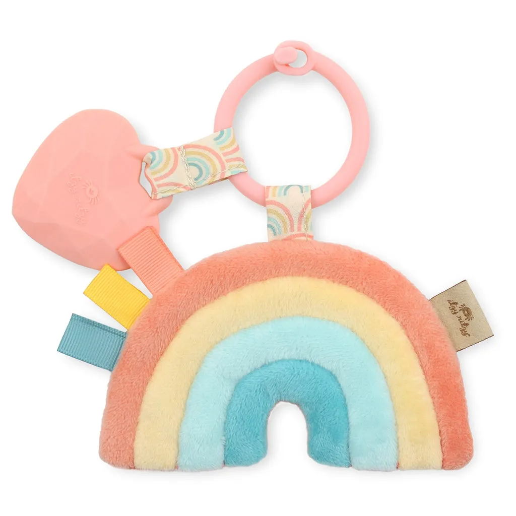 Rainbow Itzy Pal Plush   Teether