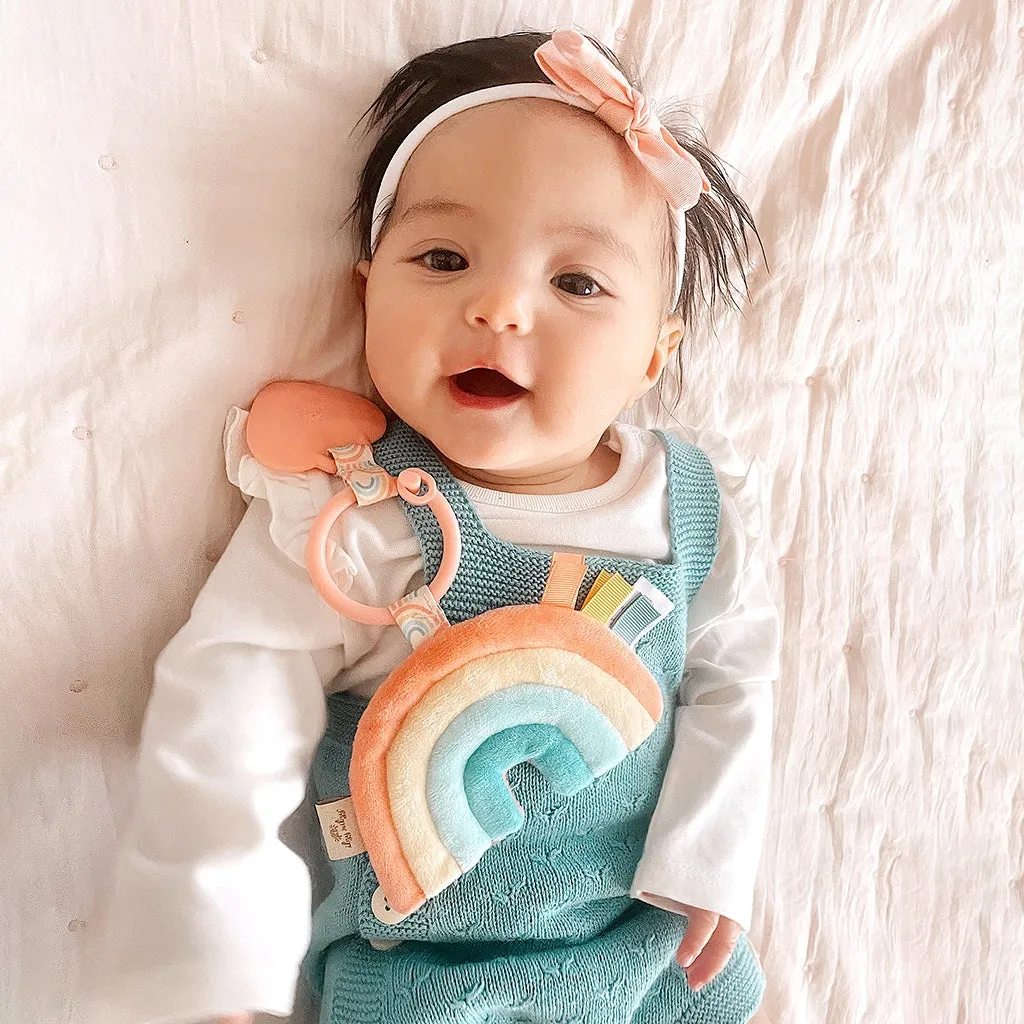 Rainbow Itzy Pal Plush   Teether