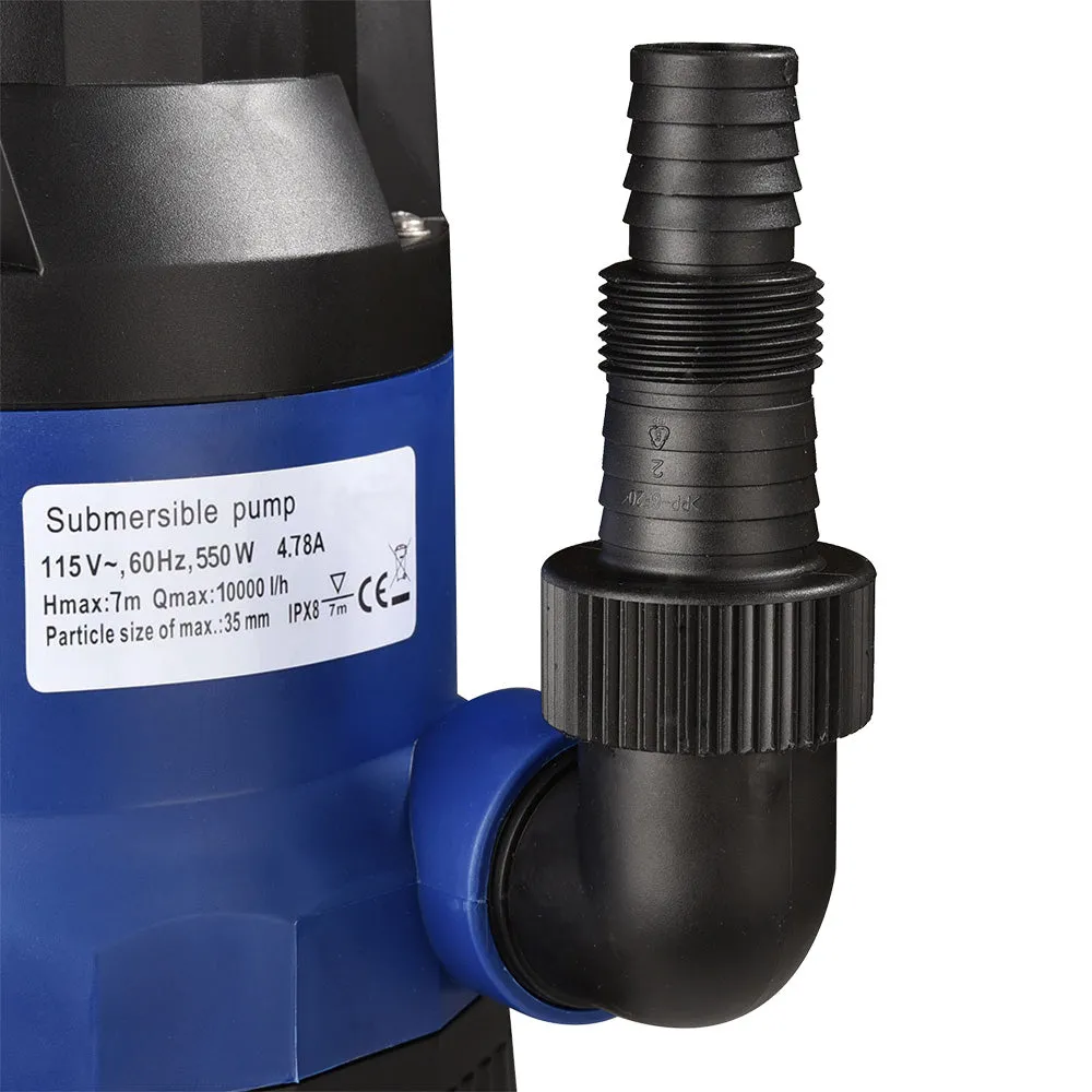 TheLAShop 3/4HP Submersible Dirty Water Pump w/ Float