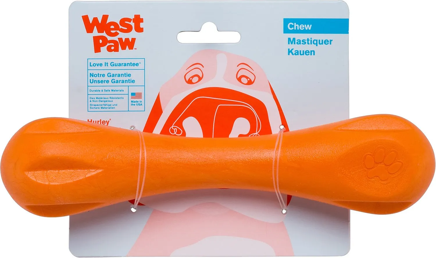 West Paw Hurley Bone
