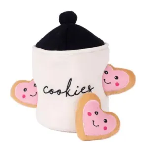 Zippy Paws Valentine Burrow Cookie Jar