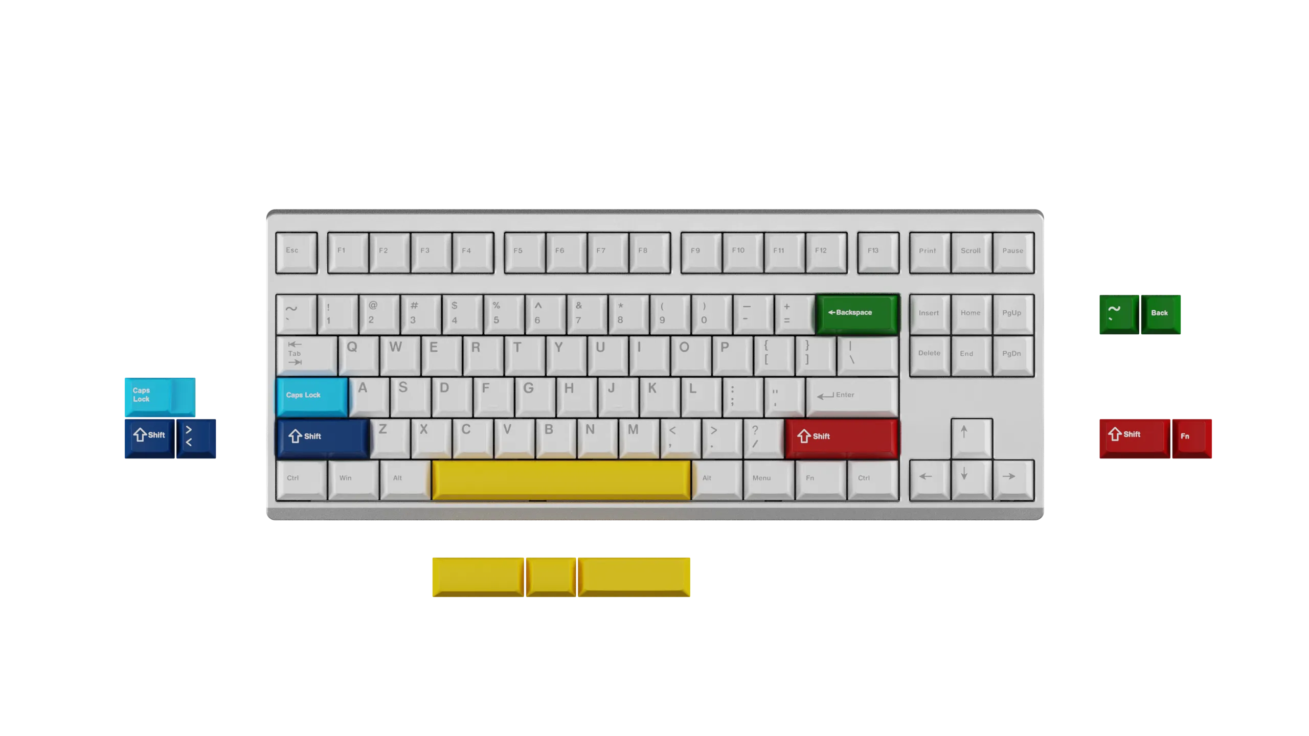 Zoom TKL Essential Edition - Scarlet Red Mechanical Keyboard Kit