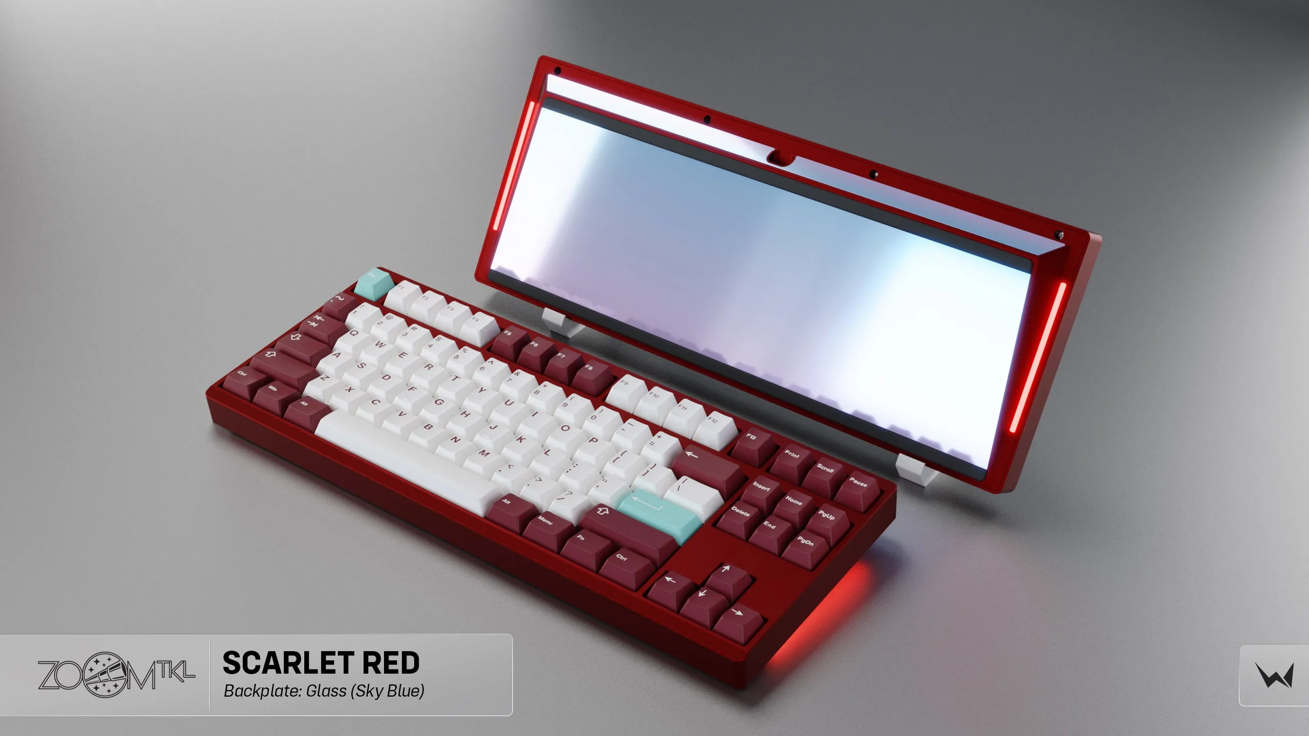 Zoom TKL Essential Edition - Scarlet Red Mechanical Keyboard Kit